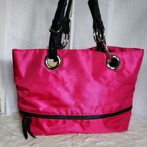 Braciano Nylon Tote Pink Packable NWT
